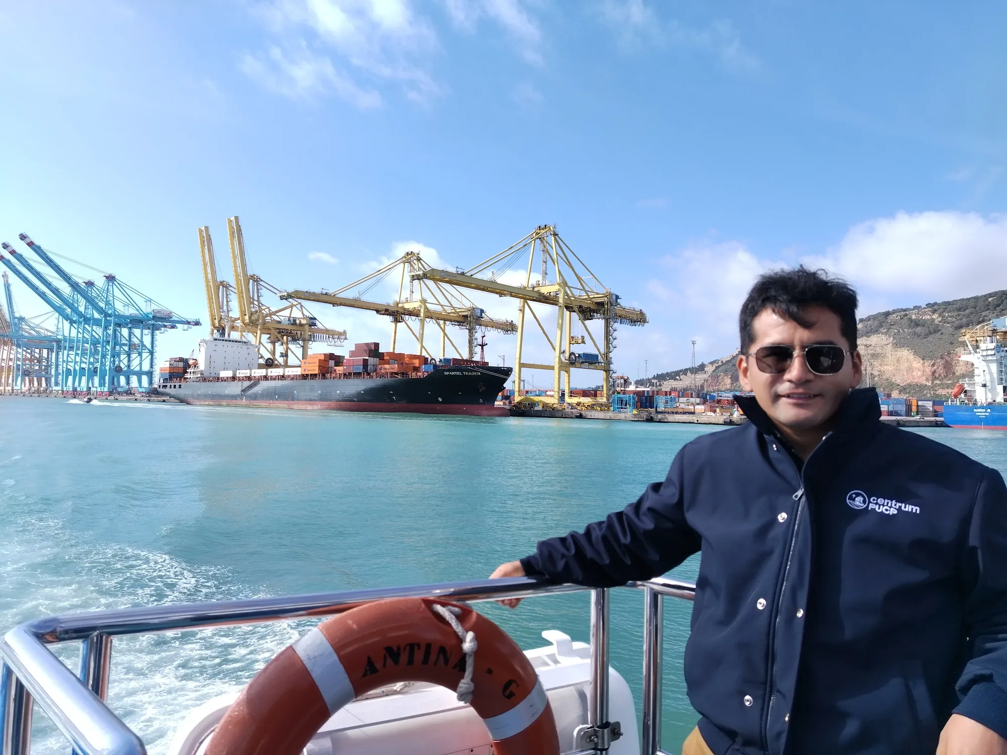 Elvis Lope durante una experiencia de Supply Chain en Barcelona