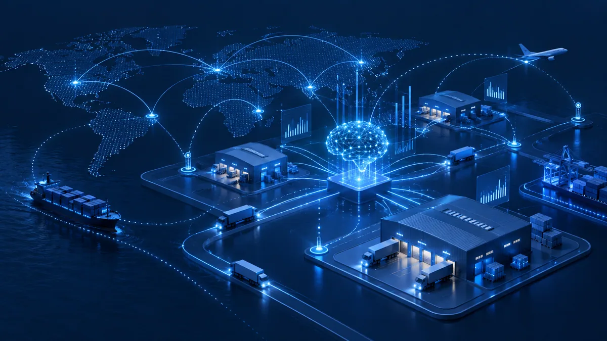 Red logística inteligente para IA aplicada a Supply Chain